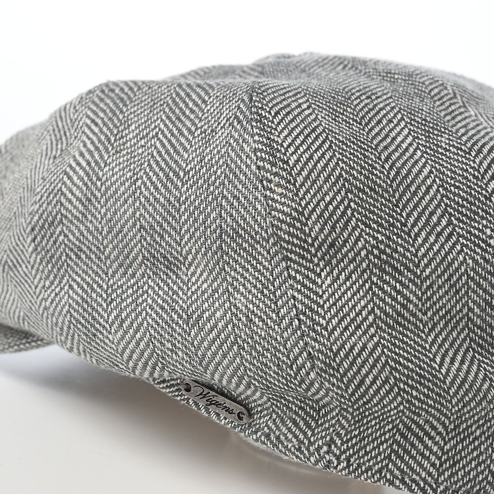 HERMES へリーンボーン グレー ハンチング Herringbone 8Panel Hunting（ヘリンボーン 8パネル ハンチング