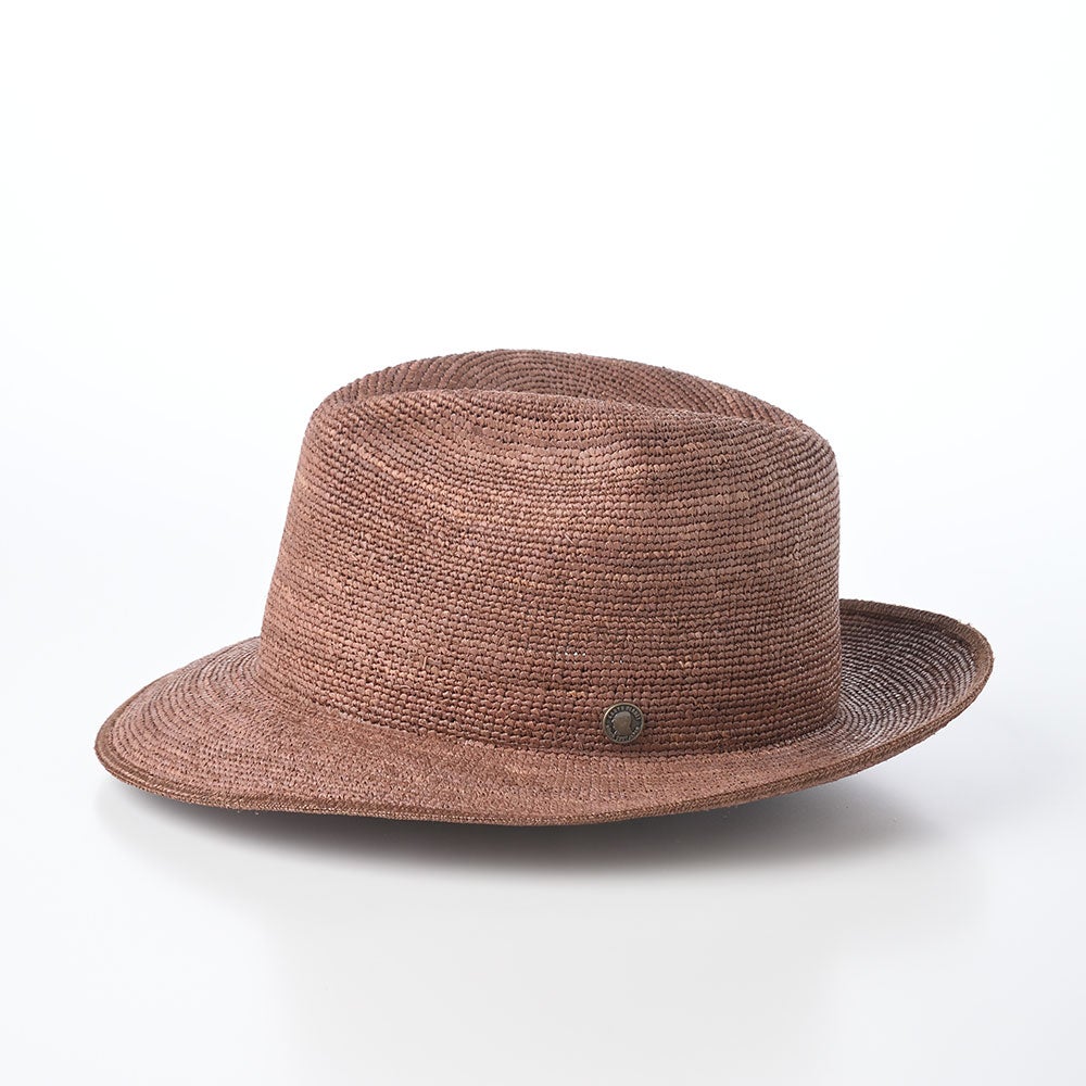 Crushable Raffia Hat（クラッシャブル ラフィアハット）819 ブラウン