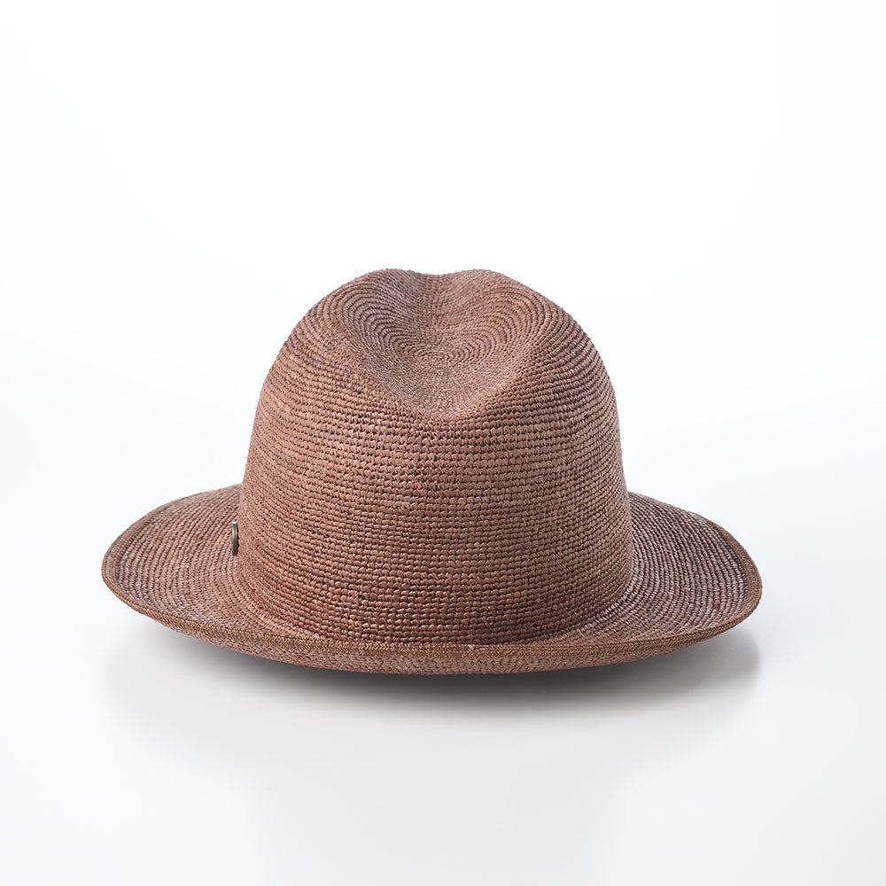 Crushable Raffia Hat（クラッシャブル ラフィアハット）819 ブラウン