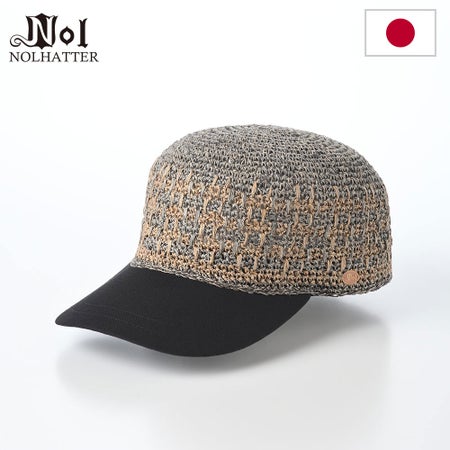 ノルのキャップ Linen cap（リネン キャップ） グレー