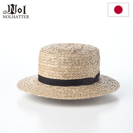 ノルのカンカン帽 Pandan braid hat（パンダン ブレードハット） カンカン