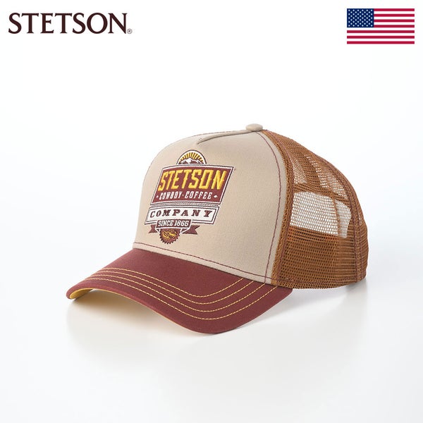 TRUCKER CAP BARISTA COMPANY（トラッカーキャップ バリスタカンパニー） ST332EU ブラウン