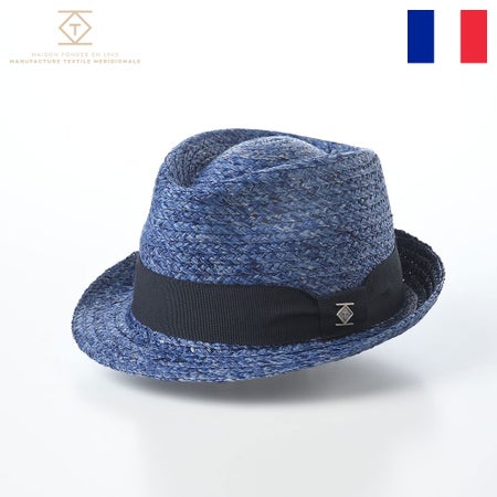 エムティーエムのラフィアハット Maran Raffia hat（マラン ラフィアハット） ネイビー