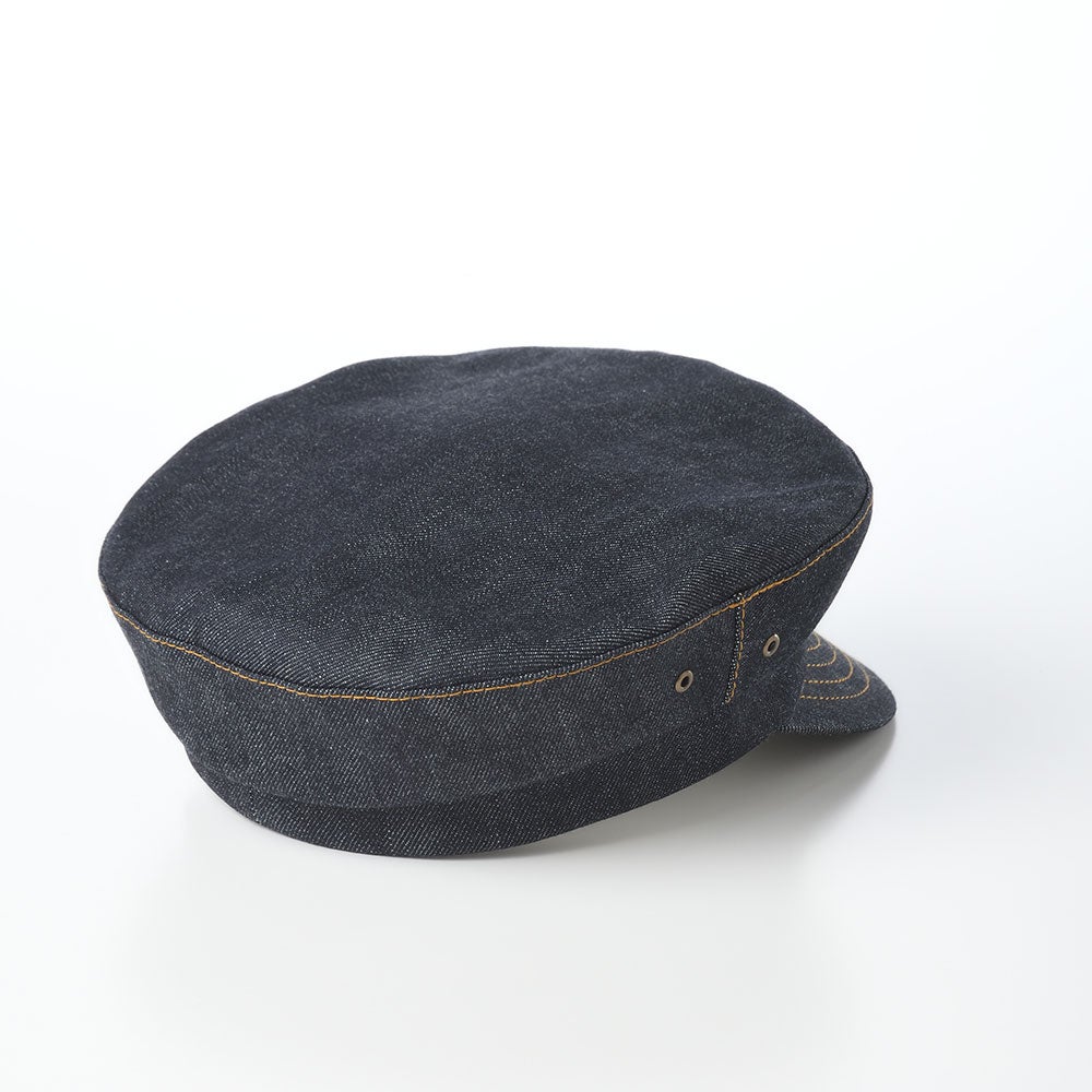 レッター マリンキャップ 12oz Denim Marine（12オンス デニム マリン