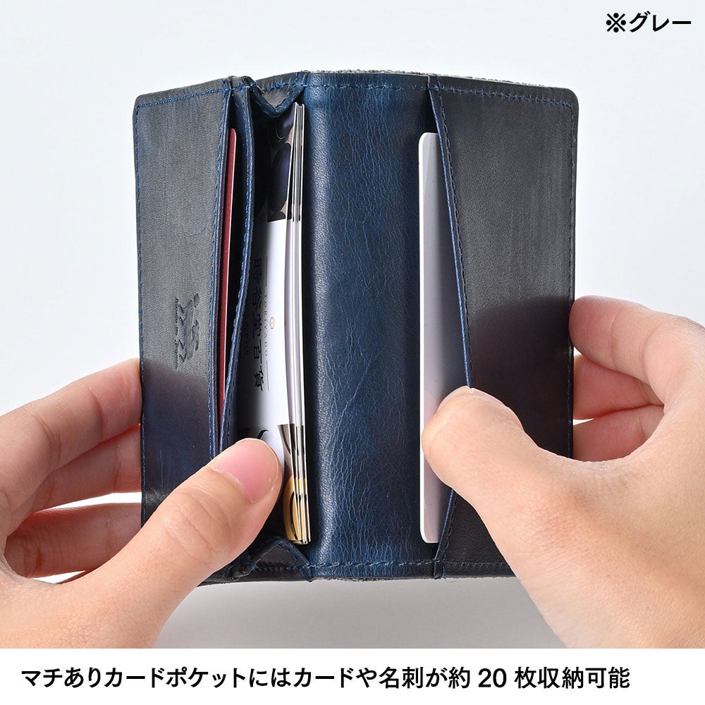 ズー 名刺入れ エレファント 名刺＆カードケース グレー | 帽子通販 時
