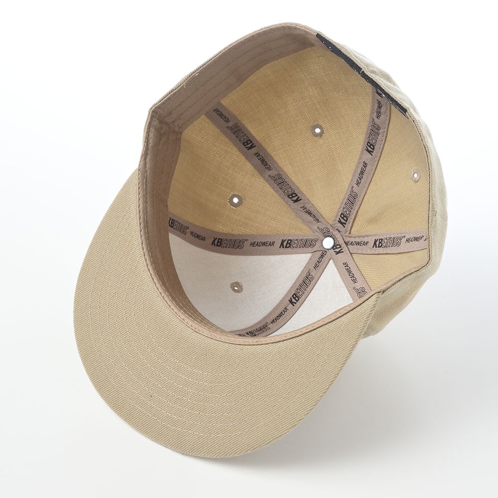 Fitted Flat Brim Cap（フィティド フラット ブリム キャップ） カーキ