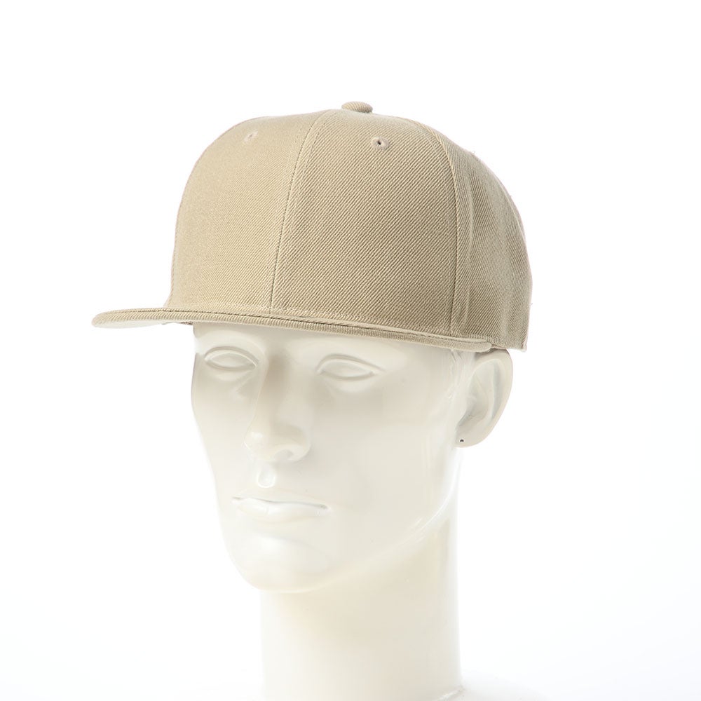 Fitted Flat Brim Cap（フィティド フラット ブリム キャップ） カーキ