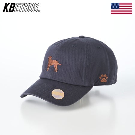 ケービーエトスのキャップ Labrador Cap（ラブラドール キャップ） ネイビー