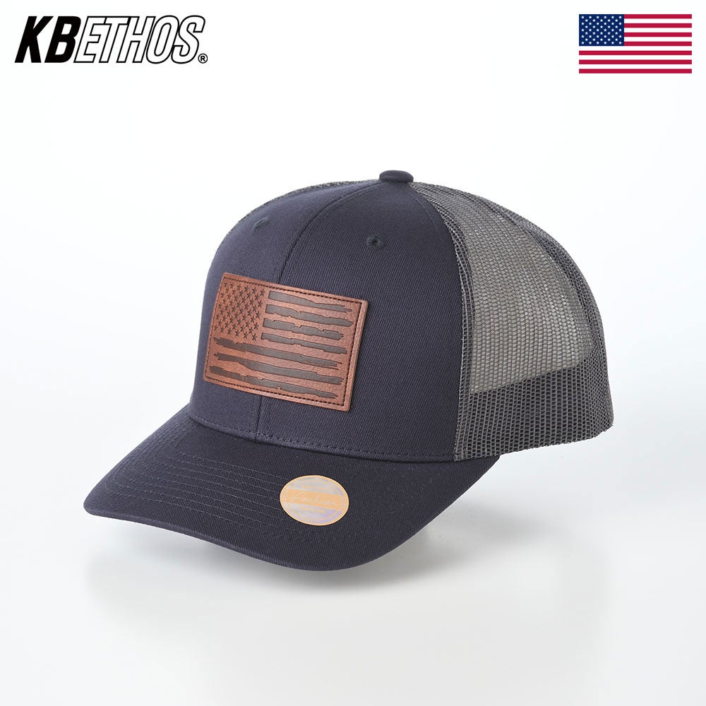 Flag Patch Mesh Cap（フラッグ パッチ メッシュキャップ） ネイビー