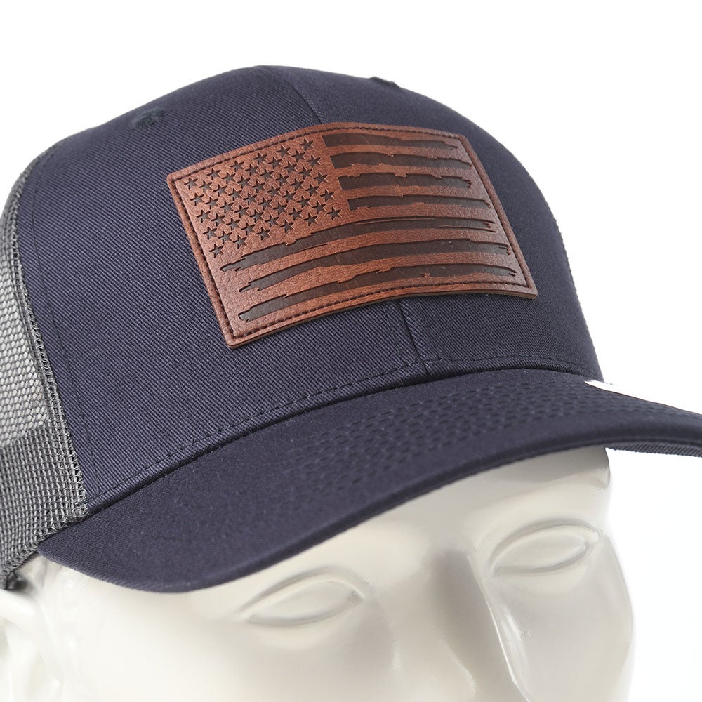 Flag Patch Mesh Cap（フラッグ パッチ メッシュキャップ） ネイビー