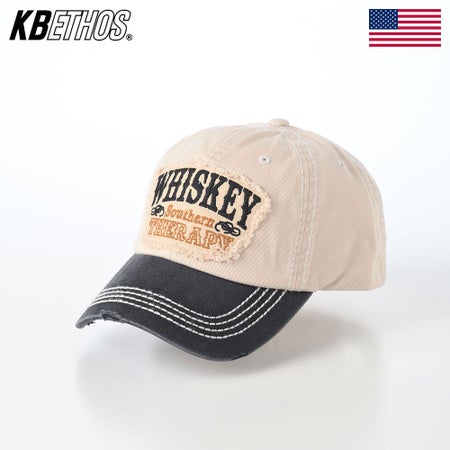 ケービーエトスのキャップ WT Vintage Cap（WT ヴィンテージキャップ） ブラック