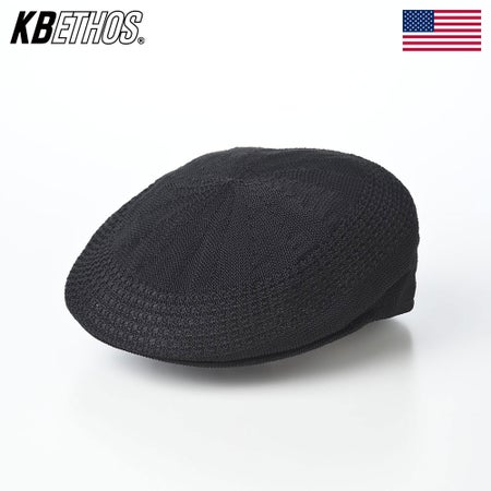 ケービーエトスのハンチング KB Mesh Hunting（KB メッシュ ハンチング） ブラック