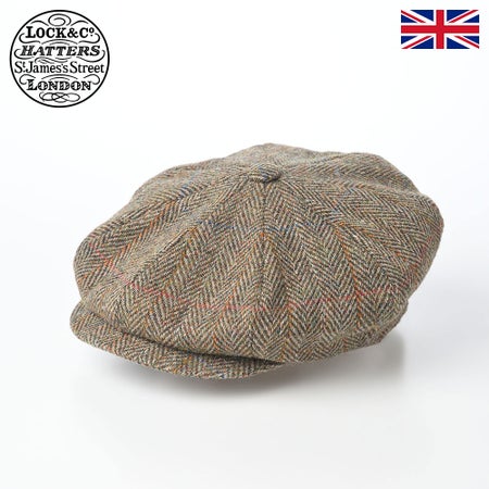 ジェームスロックのキャスケット SANDWICH HARRIS TWEED（サンドウィッチ ハリスツイード） 5665