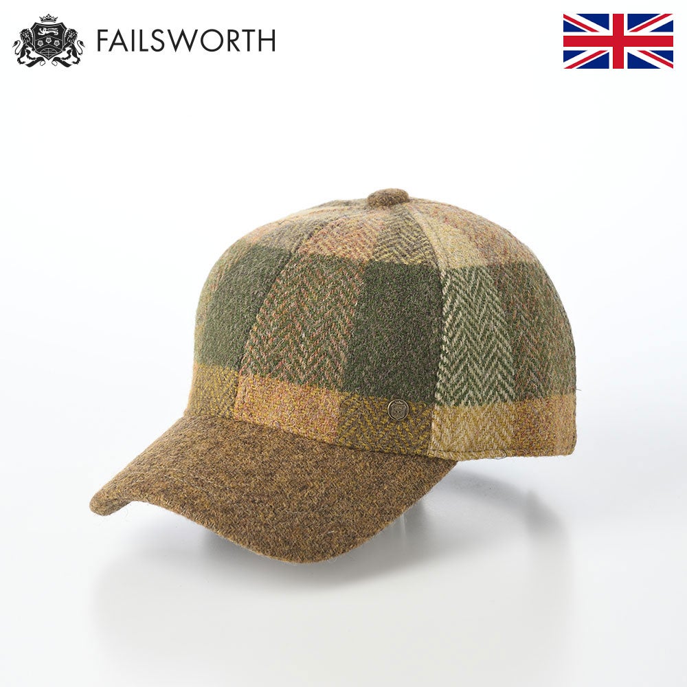 Harris Tweed Baseball（ハリスツイード ベースボール） モス | 帽子