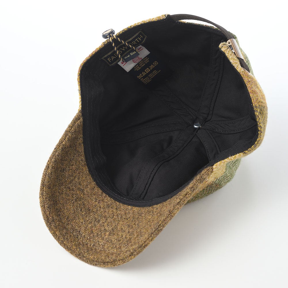 Harris Tweed Baseball（ハリスツイード ベースボール） モス | 帽子