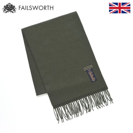 フェイルスワースのスカーフ・マフラー Hearth Scarf（ハース スカーフ） モス