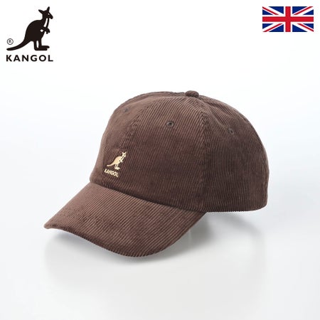 カンゴールのキャップ CORD BASEBALL（コーデュロイ ベースボール） ブラウン
