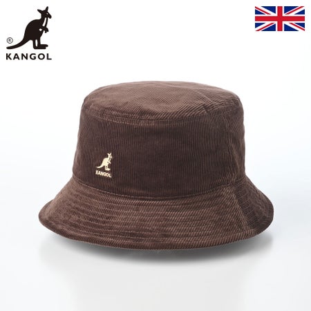 カンゴールのバケットハット CORD BUCKET（コーデュロイ バケット） ブラウン