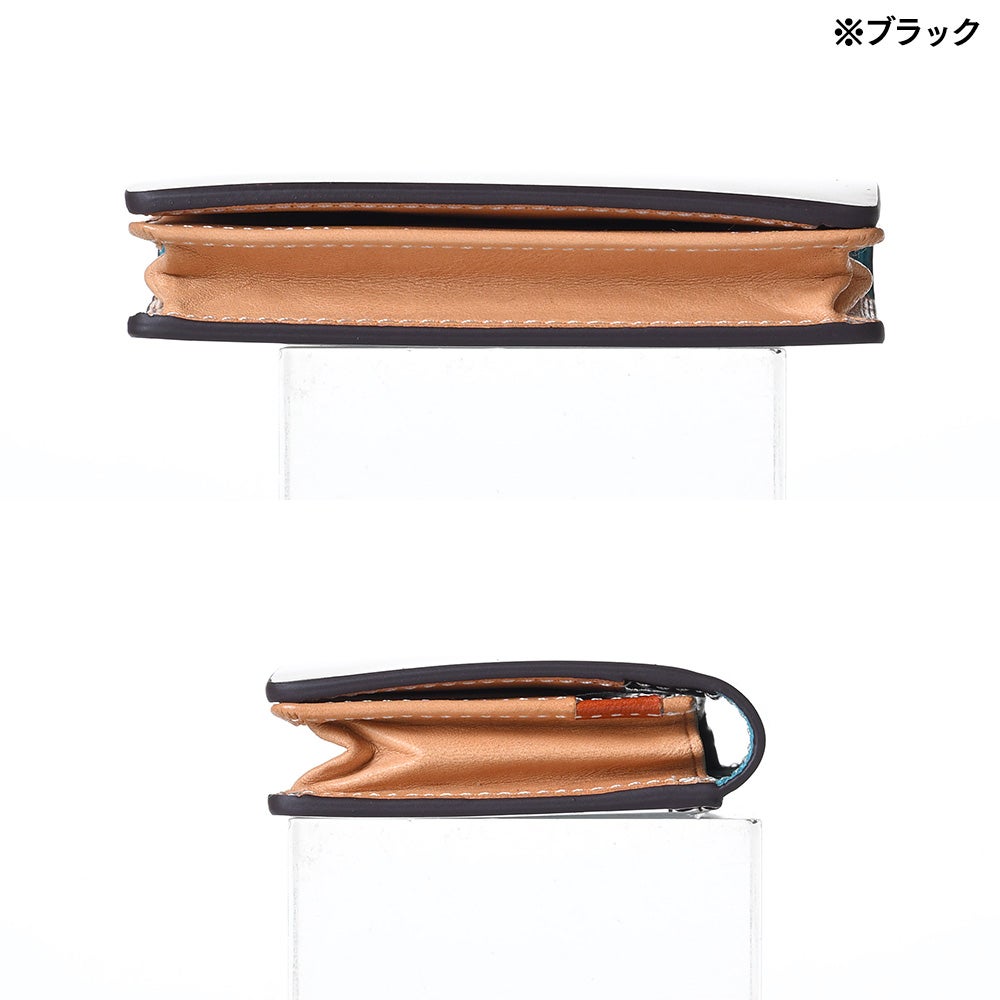 コードバン プレミアム ノンステッチ 名刺入れ AH-051 グリーン | 帽子