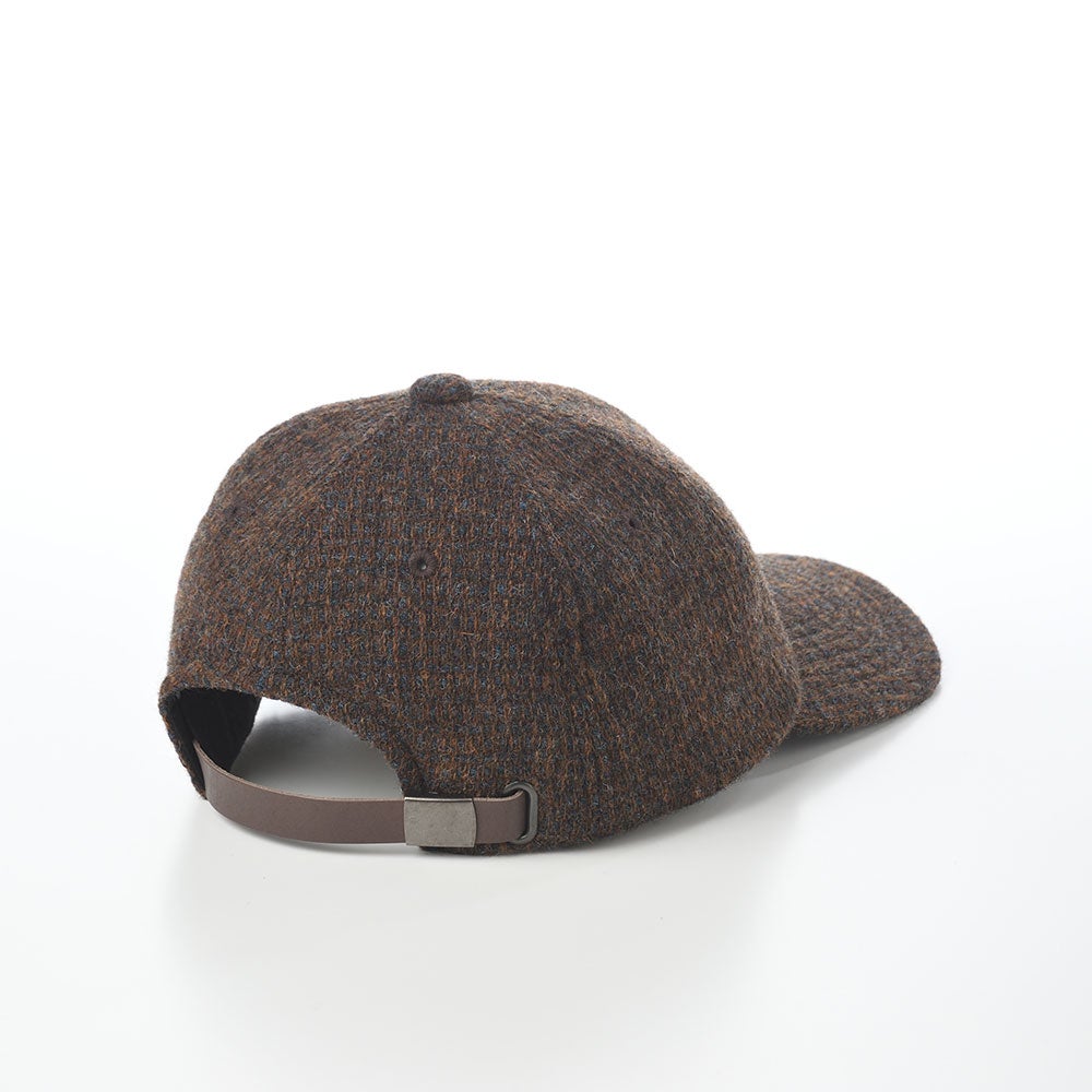ドリカム wmmw ×HARRIS TWEED キャップ　チェック　ブラウン Harris Tweed cap（ハリスツイード キャップ） ブラウン | 帽子通販 時