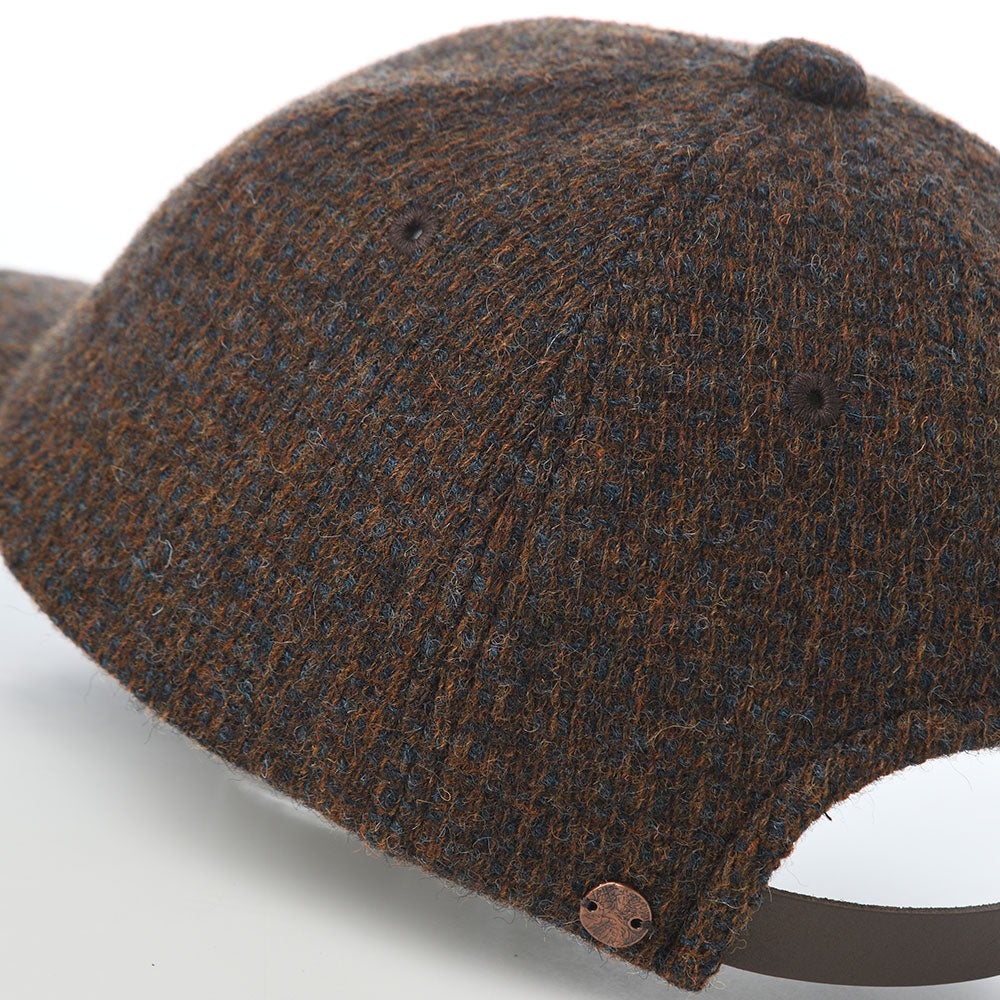Harris Tweed cap（ハリスツイード キャップ） ブラウン | 帽子通販 時