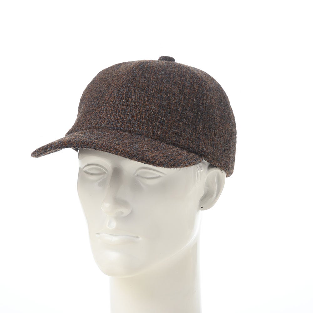 Harris Tweed cap（ハリスツイード キャップ） ブラウン | 帽子通販 時