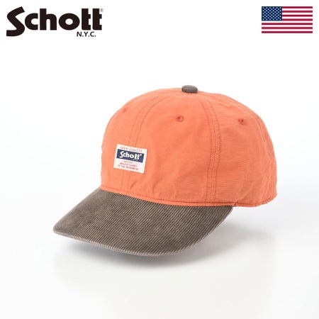 ショットのキャップ 64 CLOTH CAP（64クロス キャップ） SC177 オレンジ