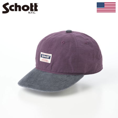ショットのキャップ 64 CLOTH CAP（64クロス キャップ） SC177 パープル
