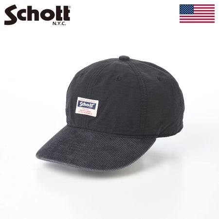 ショットのキャップ 64 CLOTH CAP（64クロス キャップ） SC177 ブラック