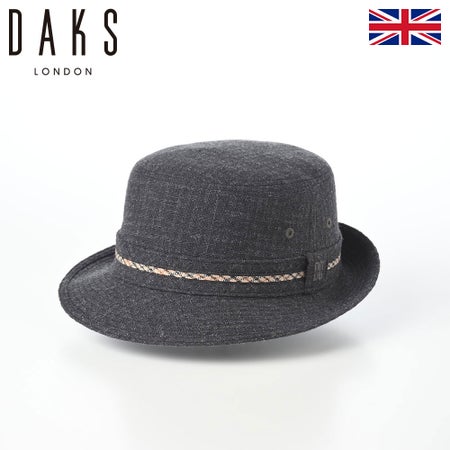 ダックスのソフトハット Alpen Wool Cotton Sucker（アルペン ウールコットンサッカー） D4002 チャコール