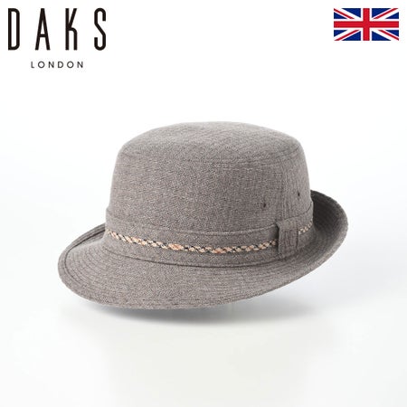 ダックスのソフトハット Alpen Wool Cotton Sucker（アルペン ウールコットンサッカー） D4002 モカブラウン