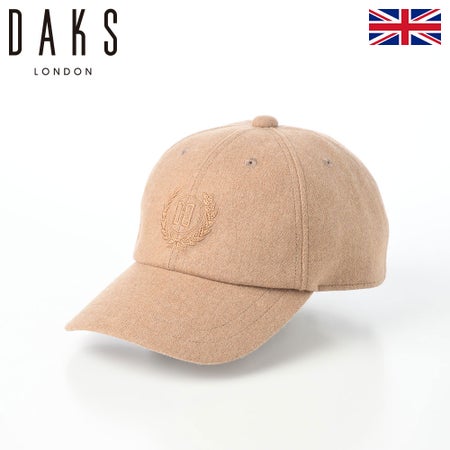 ダックスのキャップ Cap Wool Flano（キャップ ウールフラノ） D4008 キャメル