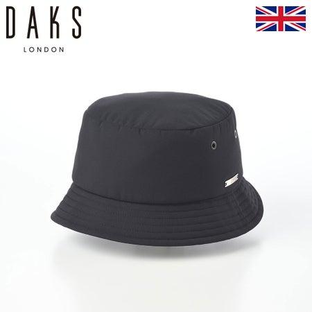 ダックスのソフトハット Bucket Hat Padded Water Repellent（バケットハット パデッド ウォーターリペレント） D4010 ブラック
