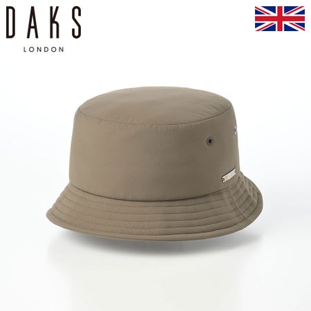 ダックスのソフトハット Bucket Hat Padded Water Repellent（バケットハット パデッド ウォーターリペレント） D4010 カーキ
