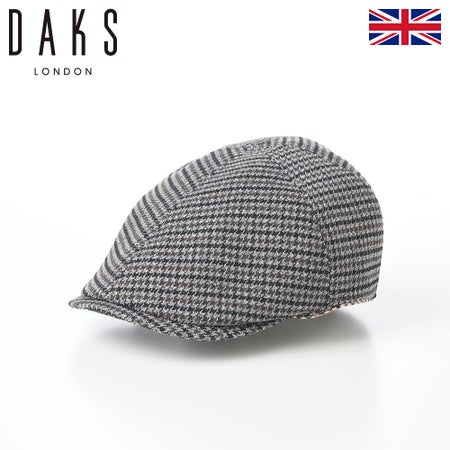 ダックスのハンチング Hunting 6Panel Techtweed（ハンチング シックスパネル テックツイード） D4014 グレー