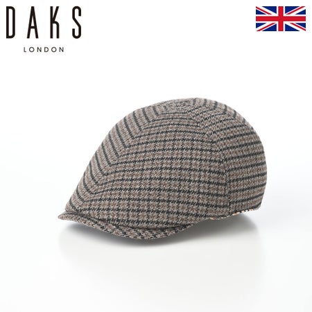 ダックスのハンチング Hunting 6Panel Techtweed（ハンチング シックスパネル テックツイード） D4014 モカブラウン
