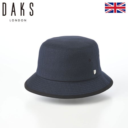 ダックスのソフトハット Safari Herringbone（サファリ ヘリンボーン） D4017 ネイビー