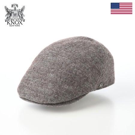 ノックスのハンチング Linen Wool Hunting（リネンウール ハンチング） チャコール