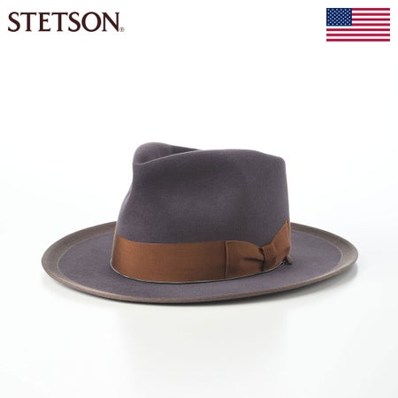 ステットソンのフェルトハット VINTAGE OPENCROWN 1940's（ヴィンテージ オープンクラウン 1940’ｓ） 109217 チャコール